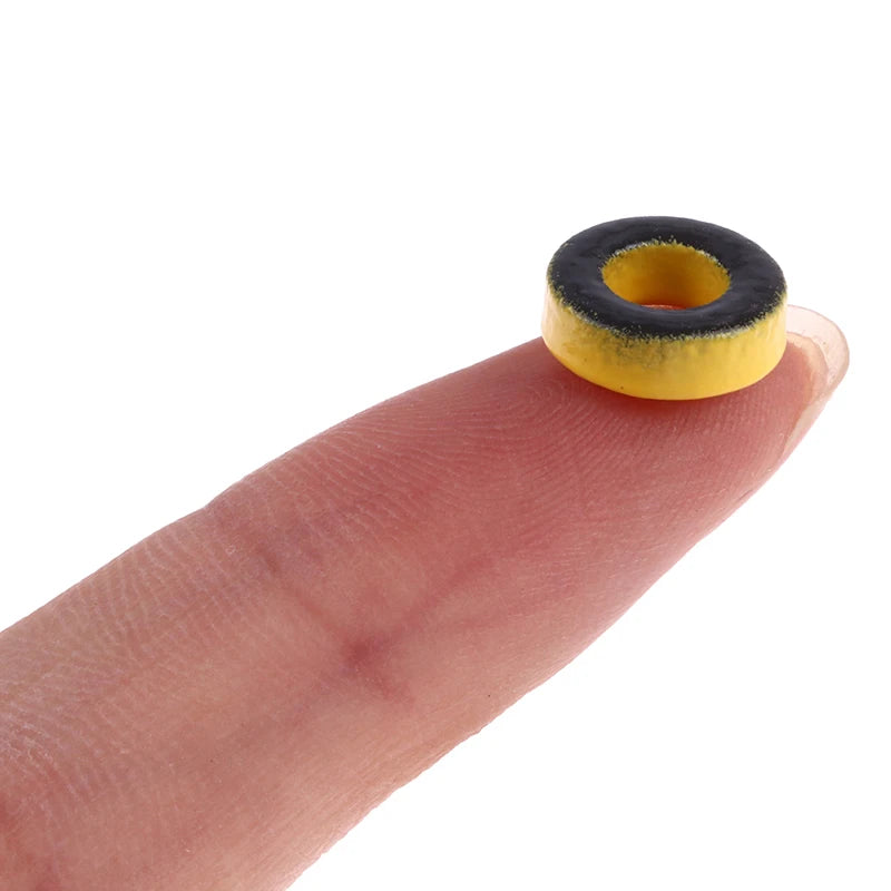 5-Pack T37-6 Iron Powder Toroid Core 9.5mm AL=3nH/N² RF HF