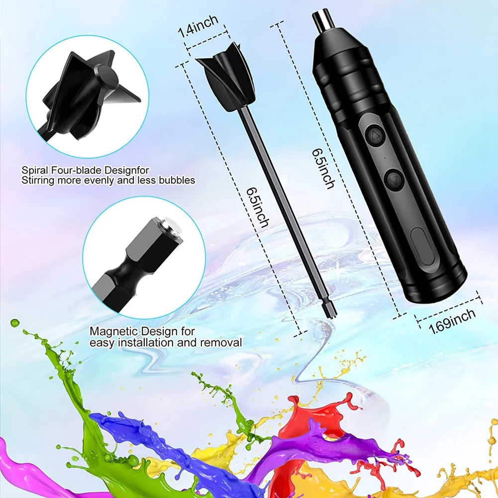 USB Rechargeable Electric Handheld Resin & Epoxy Mixer
