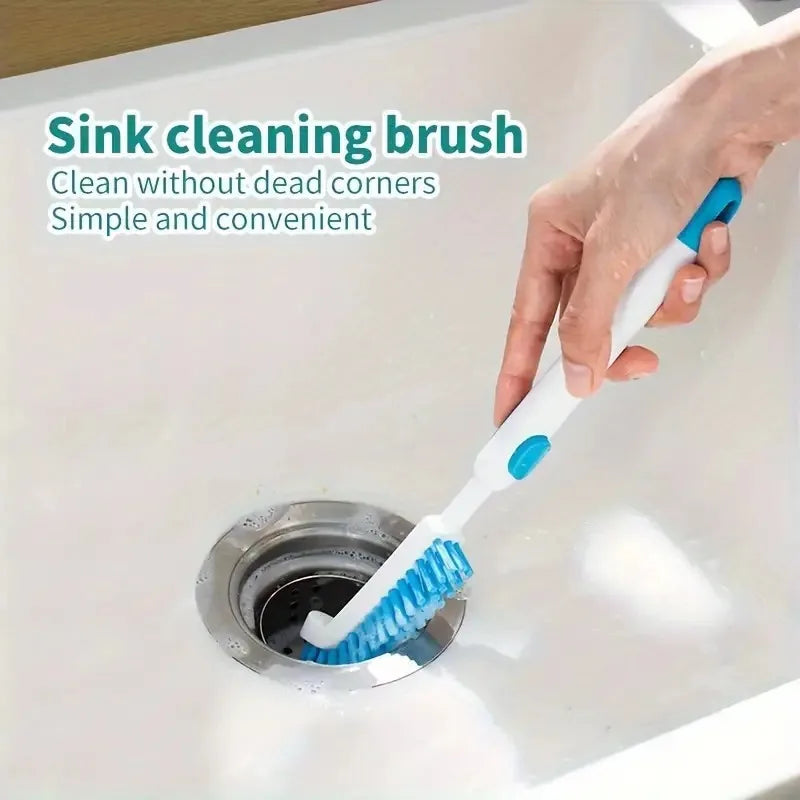 Flexible Angle Cleaning Brush for Sink, Bathroom & Kitchen