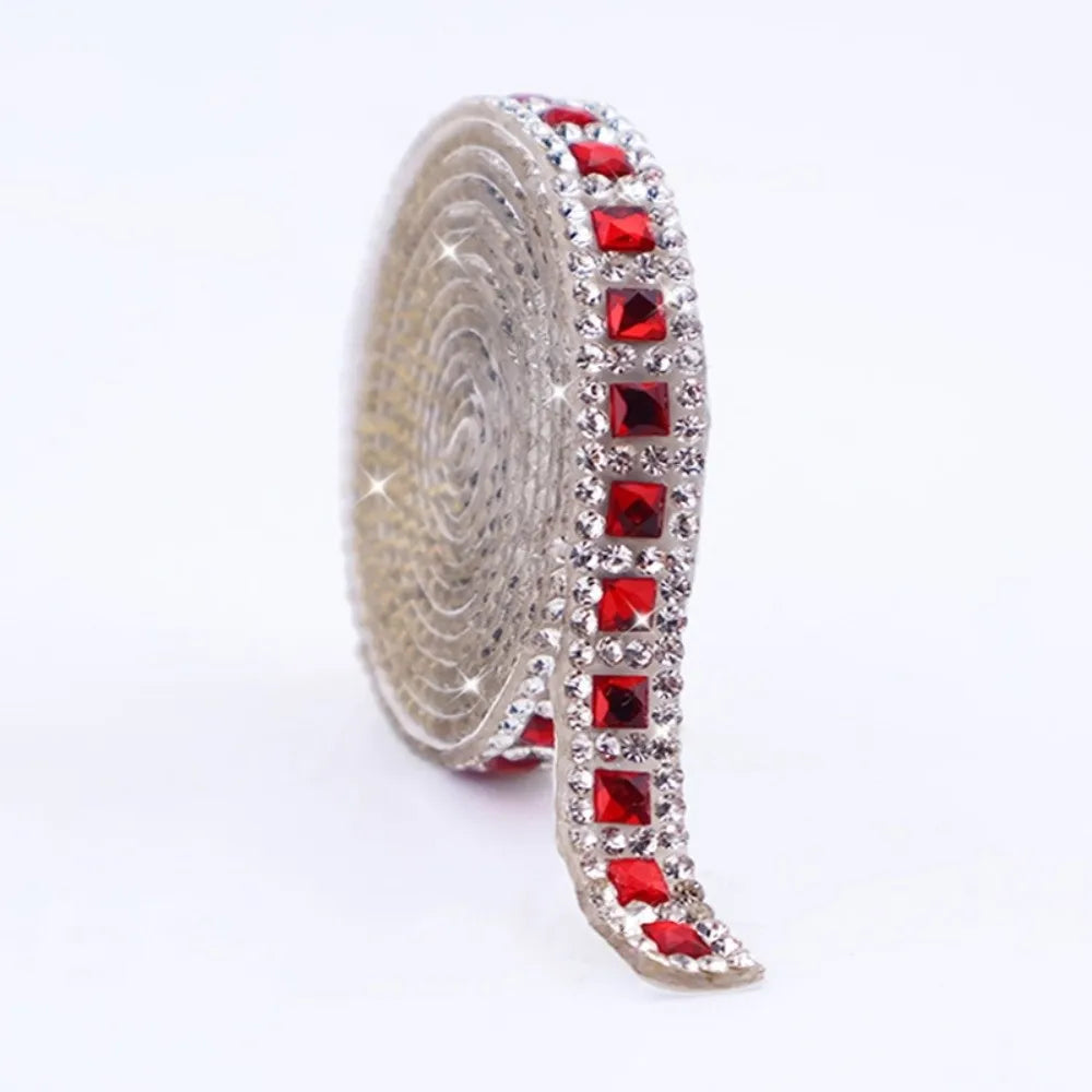 Self-Adhesive Rhinestone Trim Strips – DIY Crystal Chain