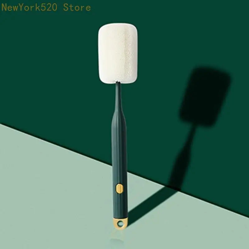 Long Handle Bottle Brush Soft Sponge Scrubber – Cups & Glasses
