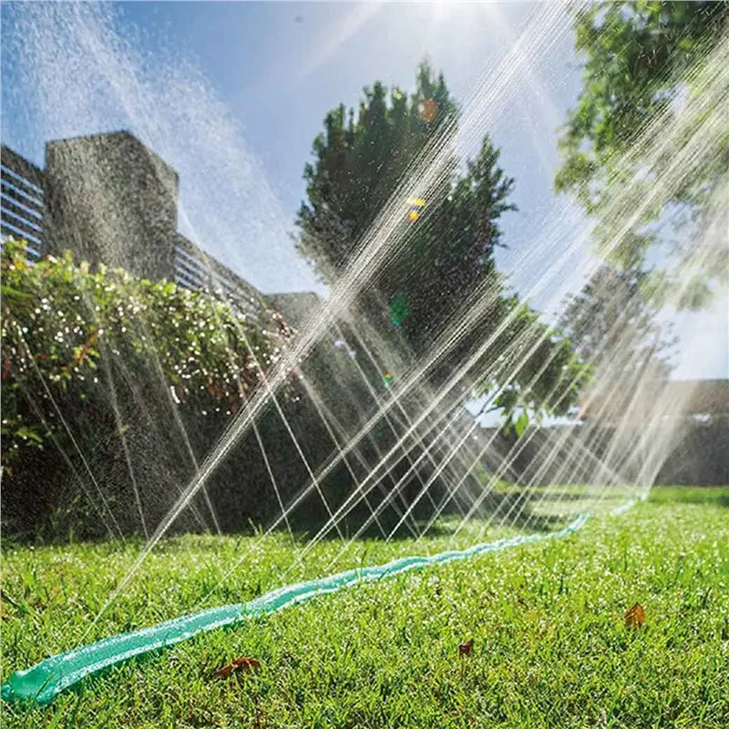 PVC Flat Soaker Sprinkler Hose 10m | Garden Irrigation – 2 Pack