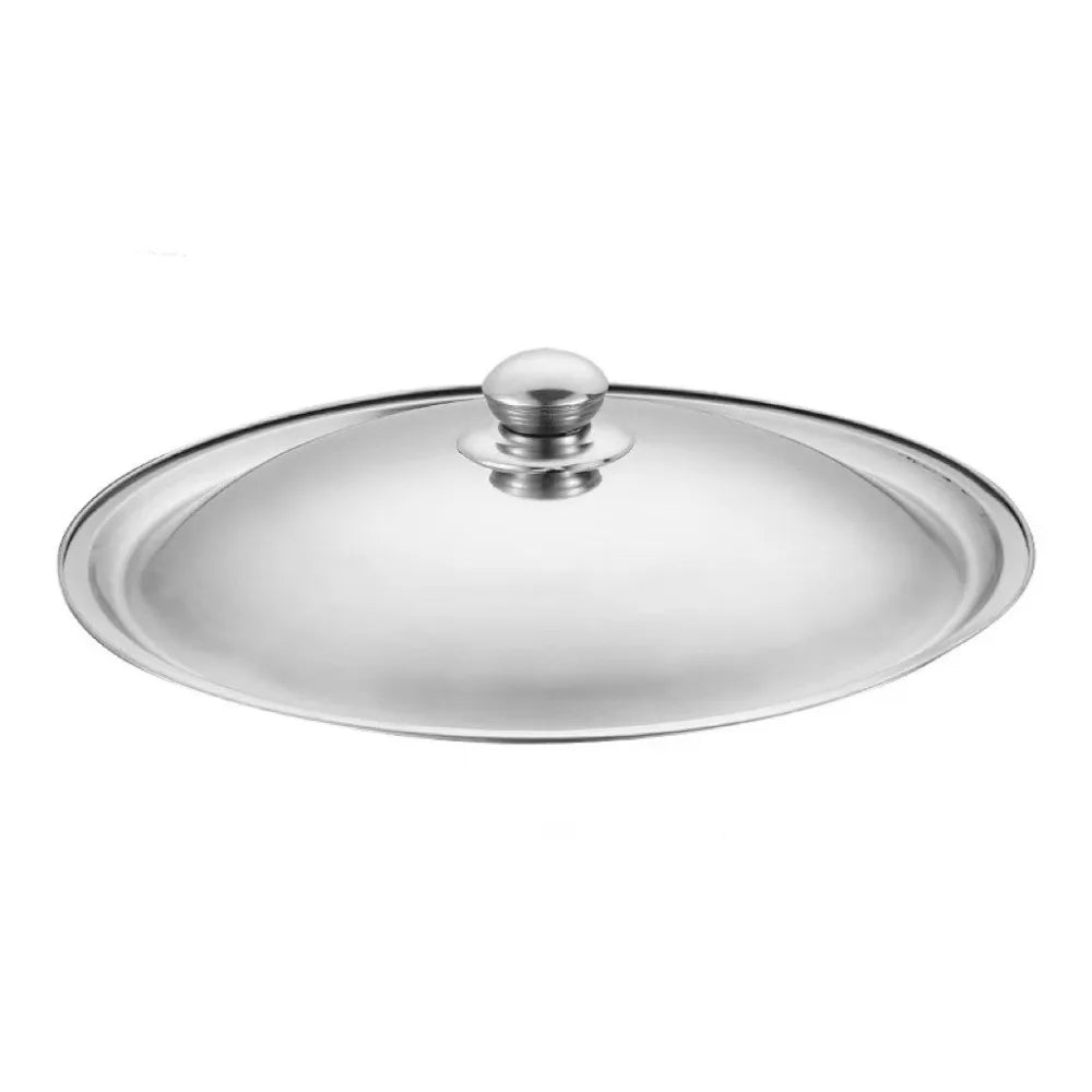 Universal Stainless Steel Tempered Glass Pot Lid 18–32cm