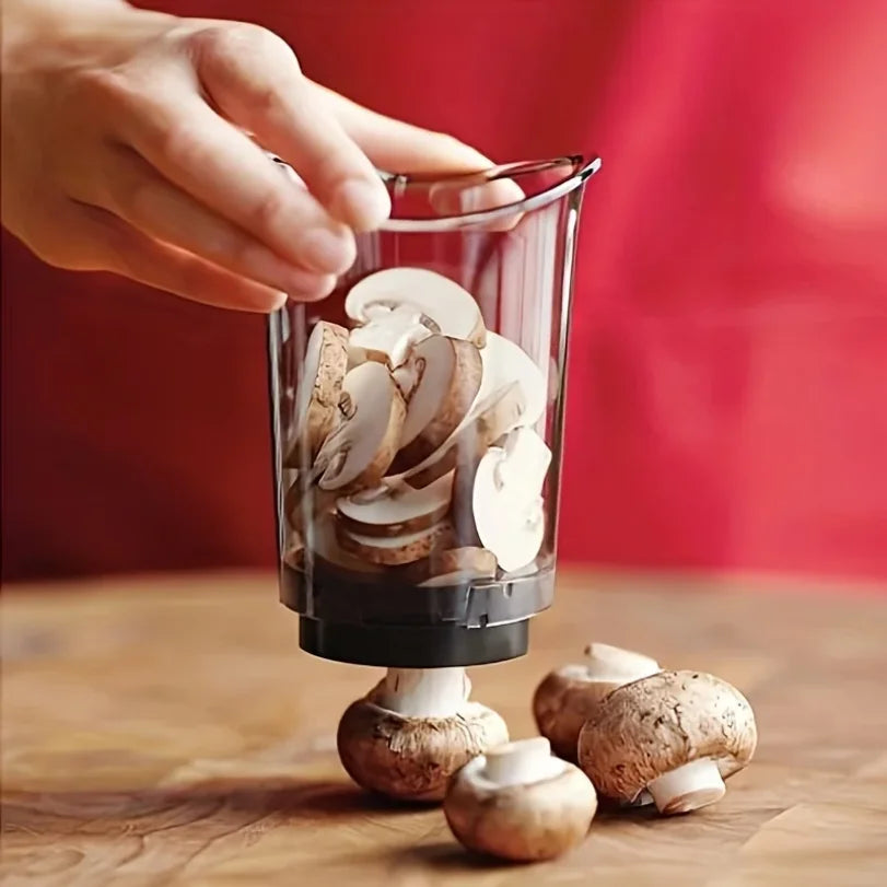Vegetable Chopper Cutting Cup – Slice, Dice & Chop | Chop2Cup