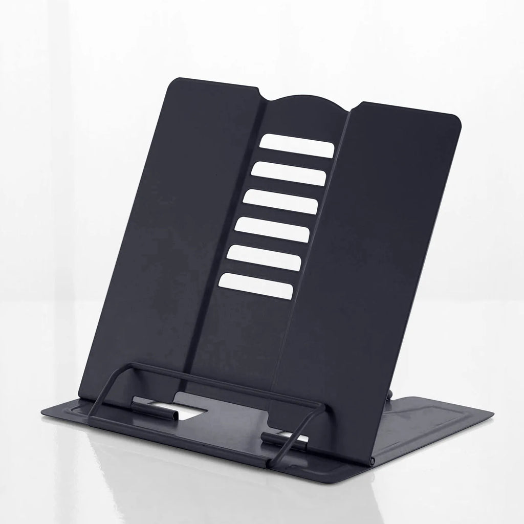 Metal Adjustable Book Stand – 6 Positions, Cookbook & Study