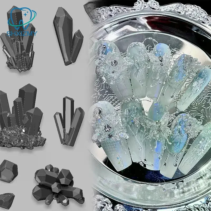 3D Silicone Flower Nail Mold – DIY Floral Nail Art Template