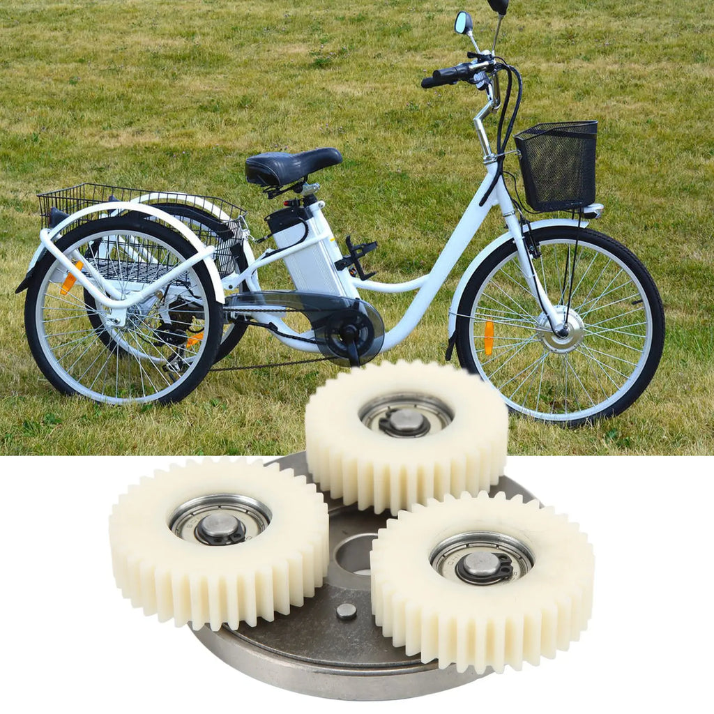 E-Bike Motor Gear Clutch Kit 36T Nylon Gears Bafang 500W–750W