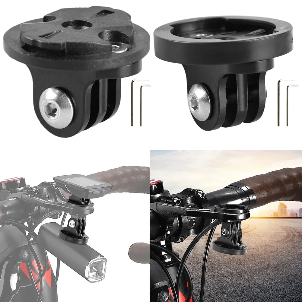 Aluminum Alloy Bike Camera & Headlight Mount Adapter