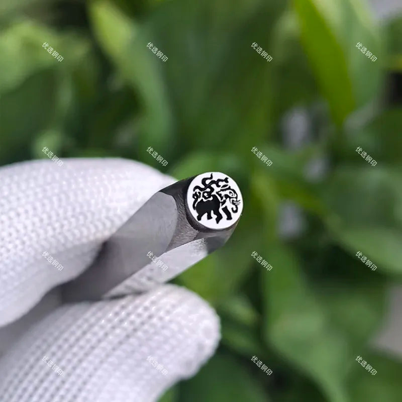 Tibetan Auspicious Words Steel Stamp Set – Jewelry Making Tool