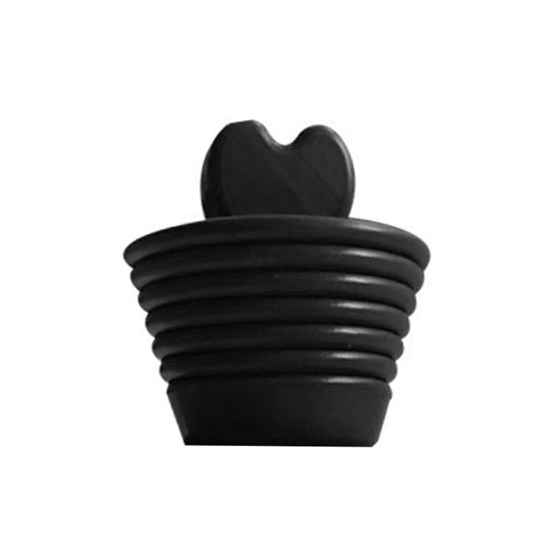 Silicone Tub Stopper Flat Drain Plug – 4 Colors, Universal Fit