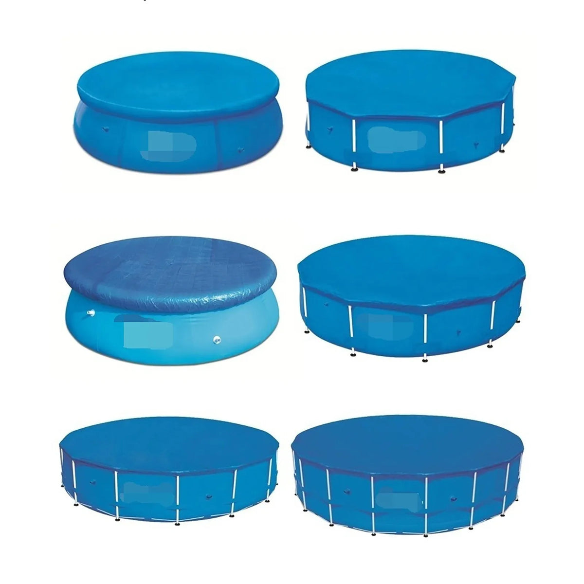 Round PE Pool Cover 280cm – Waterproof & Dustproof | VIBE
