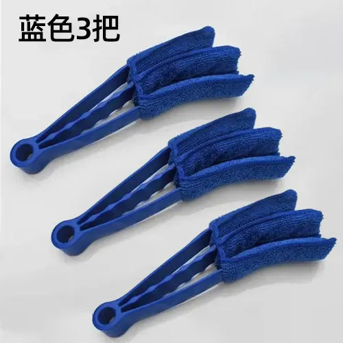 Microfiber Venetian Blind Cleaner 3-Arm Duster Brush Tool