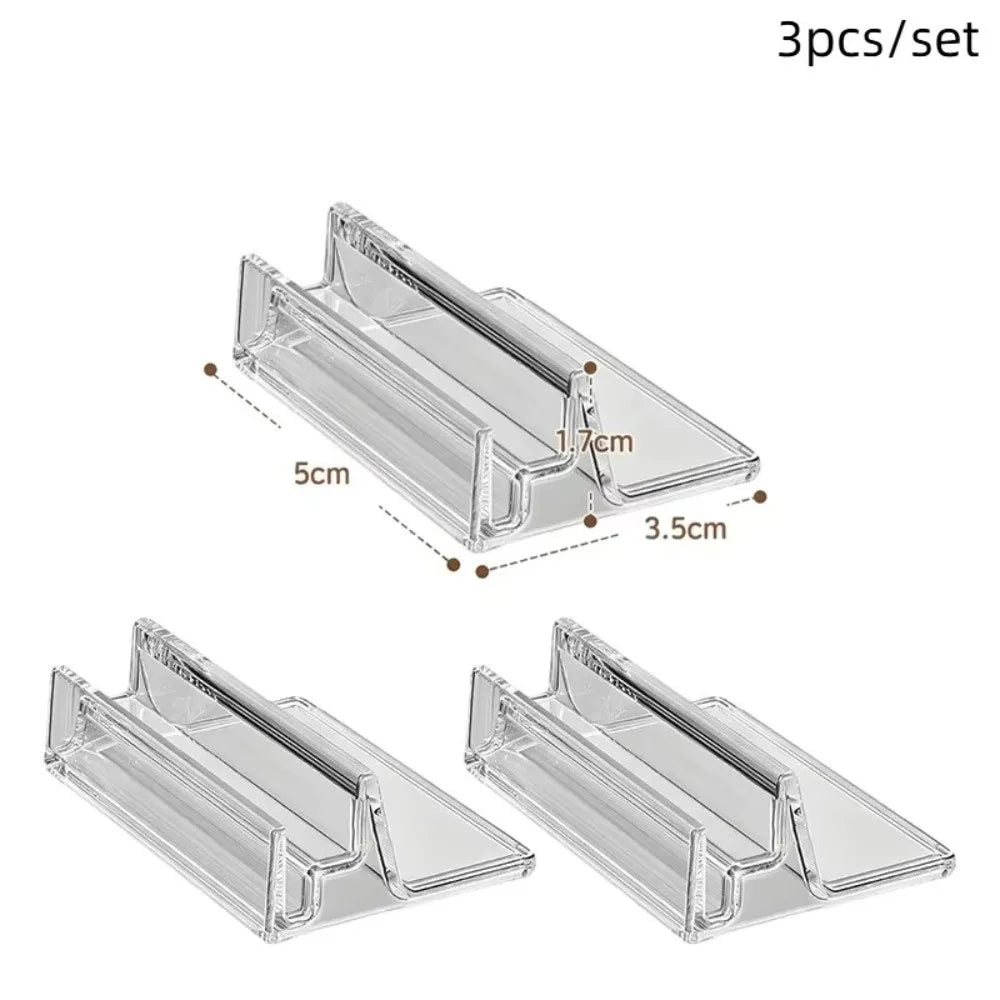 Clear Acrylic Keychain & Photocard Display Stand | 1/2/3 Pcs