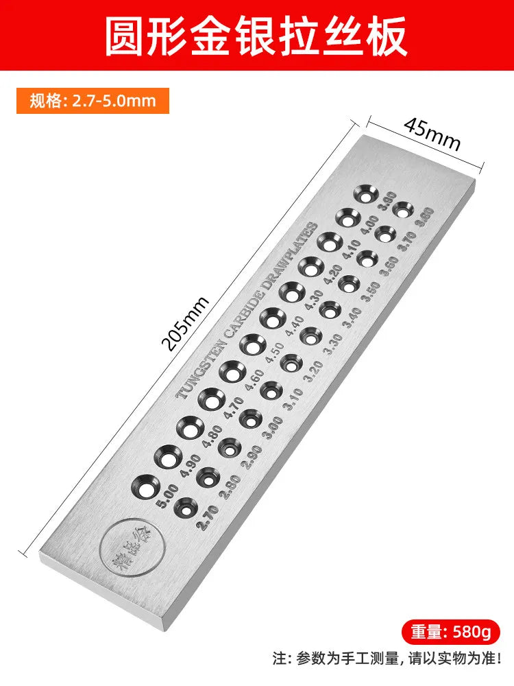 Tungsten Steel Wire Drawing Board – Semi-Circular & Square