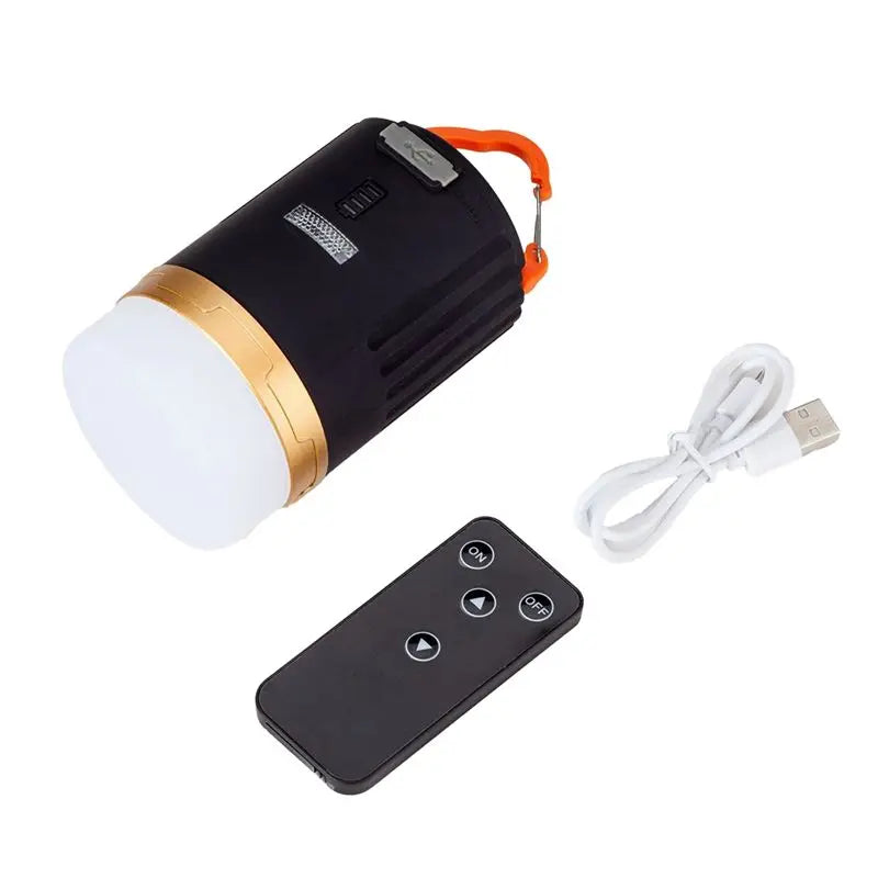 VIBE Rechargeable LED Camping Lantern with Remote Control