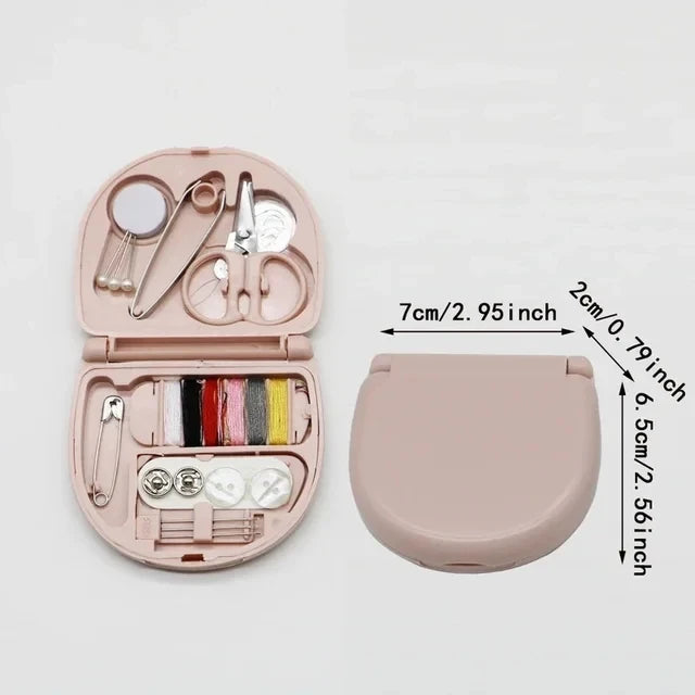 Mini Portable Sewing Kit – Needle & Thread Combo Set
