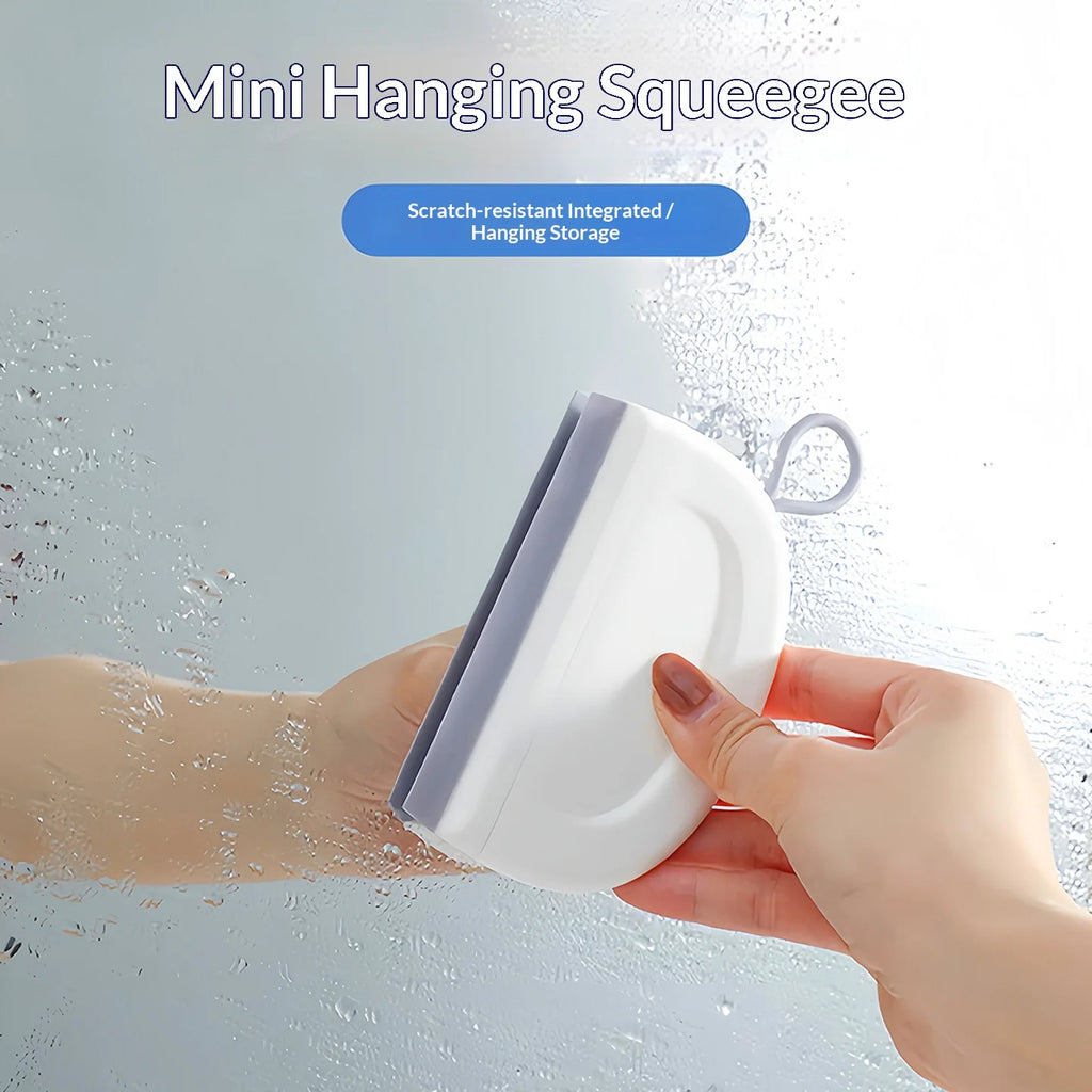 Mini Silicone Squeegee for Glass, Tile & Bathroom Surfaces