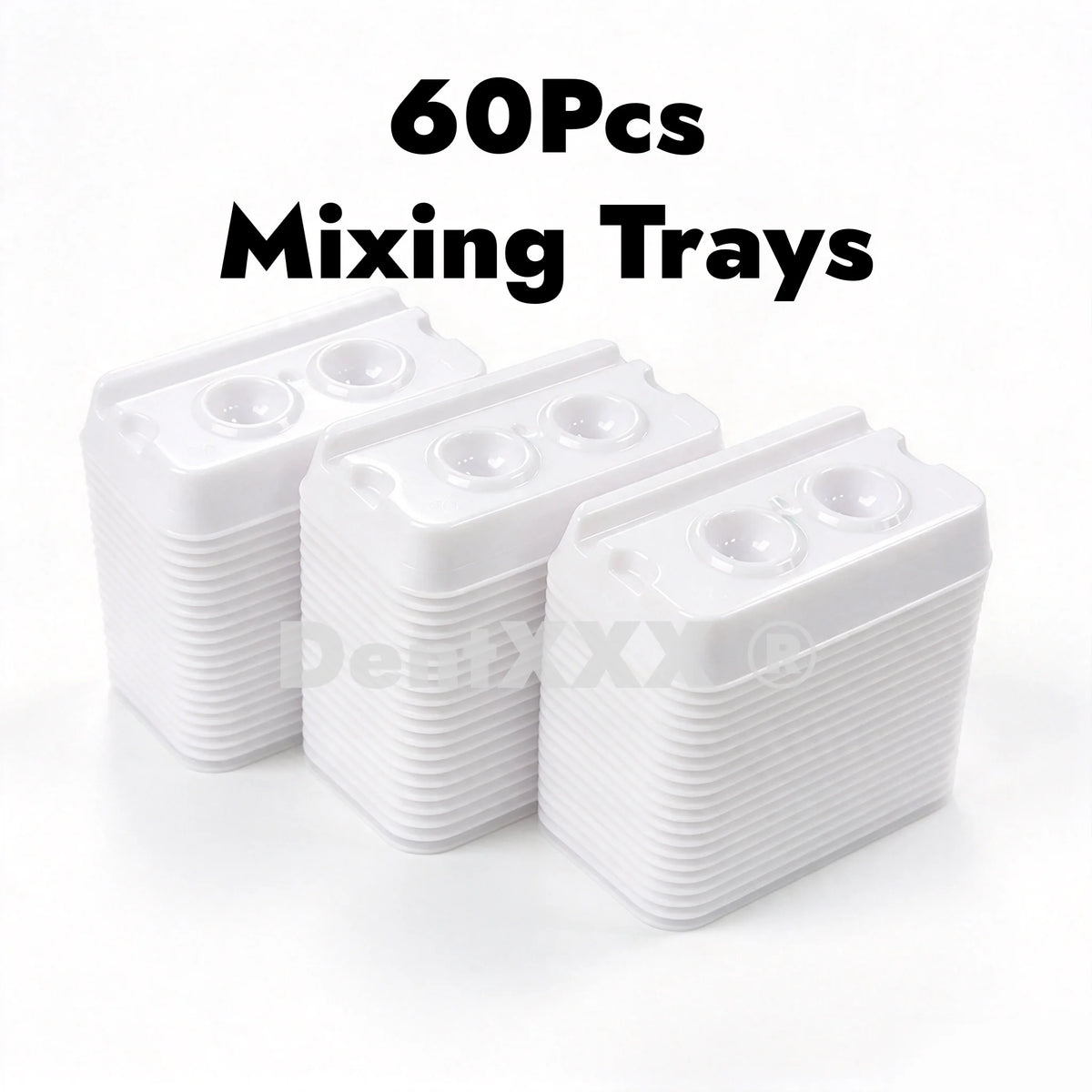 Disposable 2-Slot Mixing Well Trays – 20/60/200 Pack