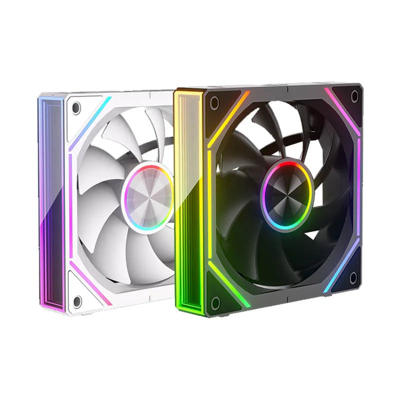 K4 ARGB 120mm PC Case Fan Triple Pack – Wireless Sync & Temp Control