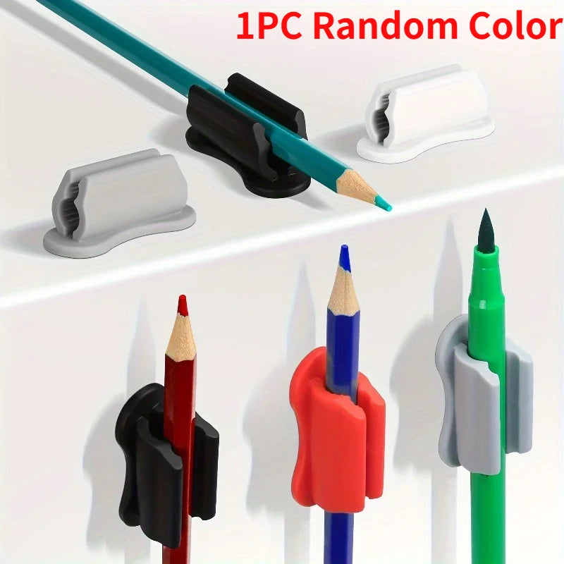Silicone Adhesive Pen Holders for Desk & Wall – 1/2 Pack