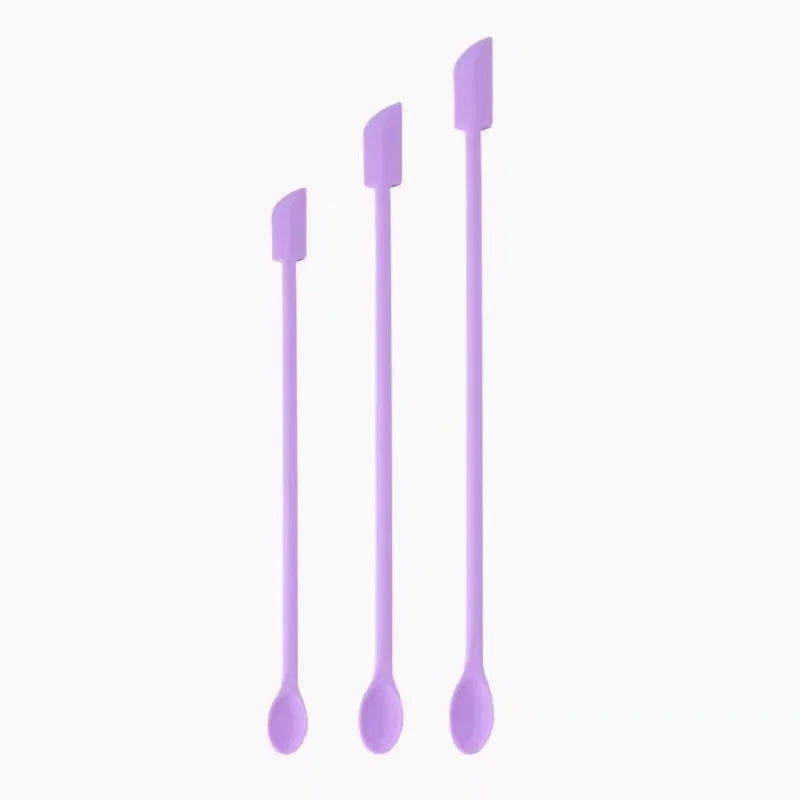 3-Piece Silicone Spatula Set for Skincare & Cosmetics | VIBE