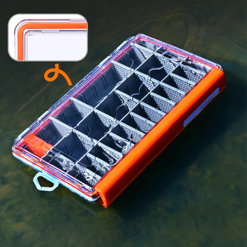 Waterproof Fishing Tackle Box with Removable Dividers | VIBE