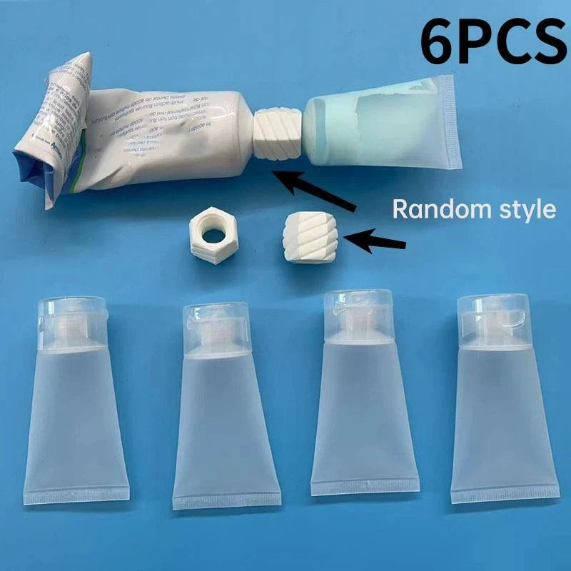 30ml Refillable Squeeze Tubes Leak-Proof Travel Cosmetic Bottles