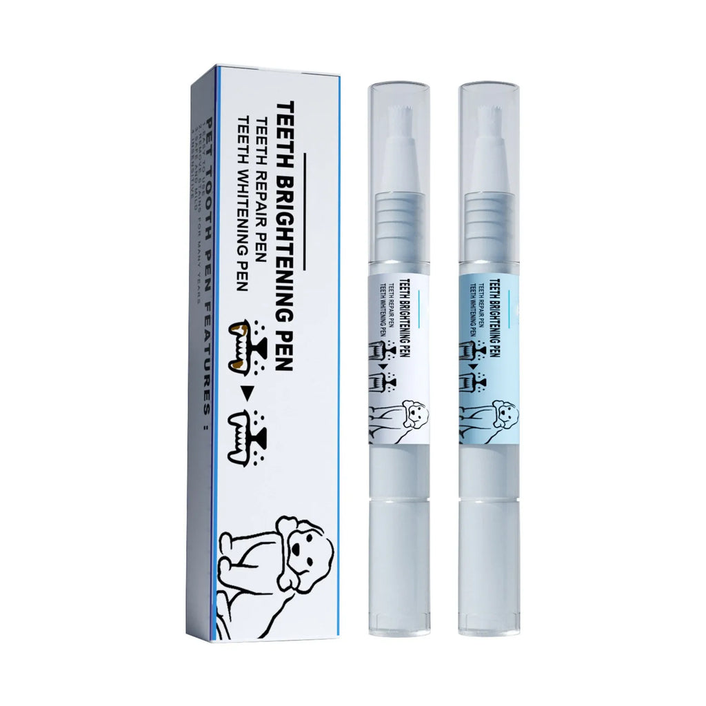 Pet Teeth Cleaning Kit – Tartar Scraper & Whitening Pen