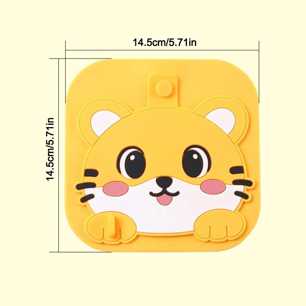 Cartoon Cat Silicone Floor Drain Cover – Anti-Odor Strainer