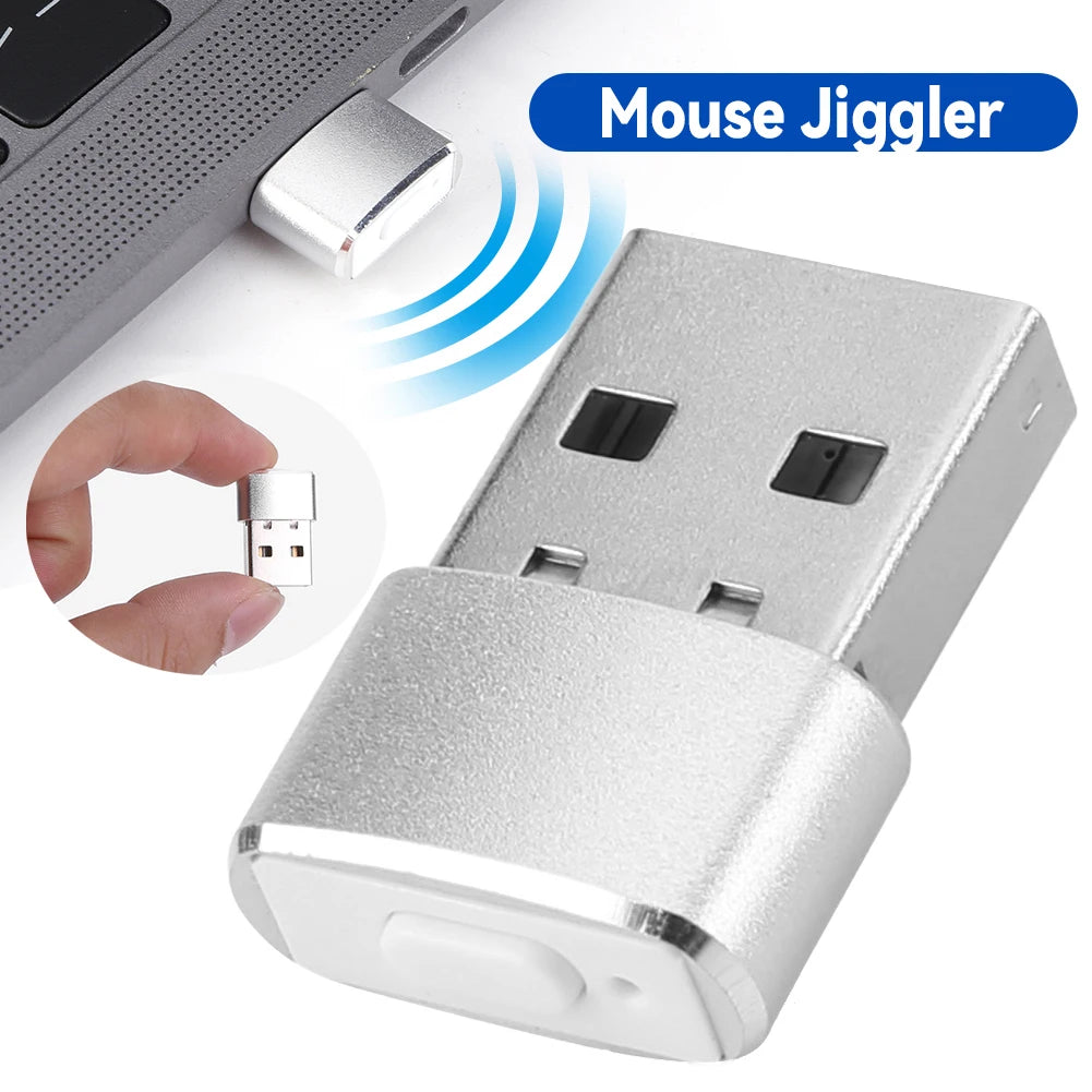 ALLOYSEED Mini USB Mouse Jiggler – Undetectable Cursor Mover
