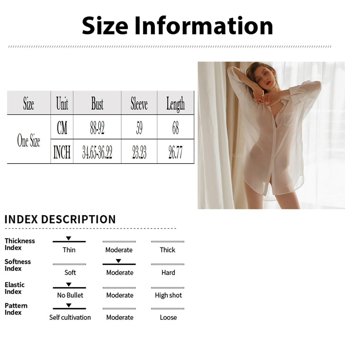 Women's Sheer Chiffon Lace Nightgown Sleepwear Pajama Shirt