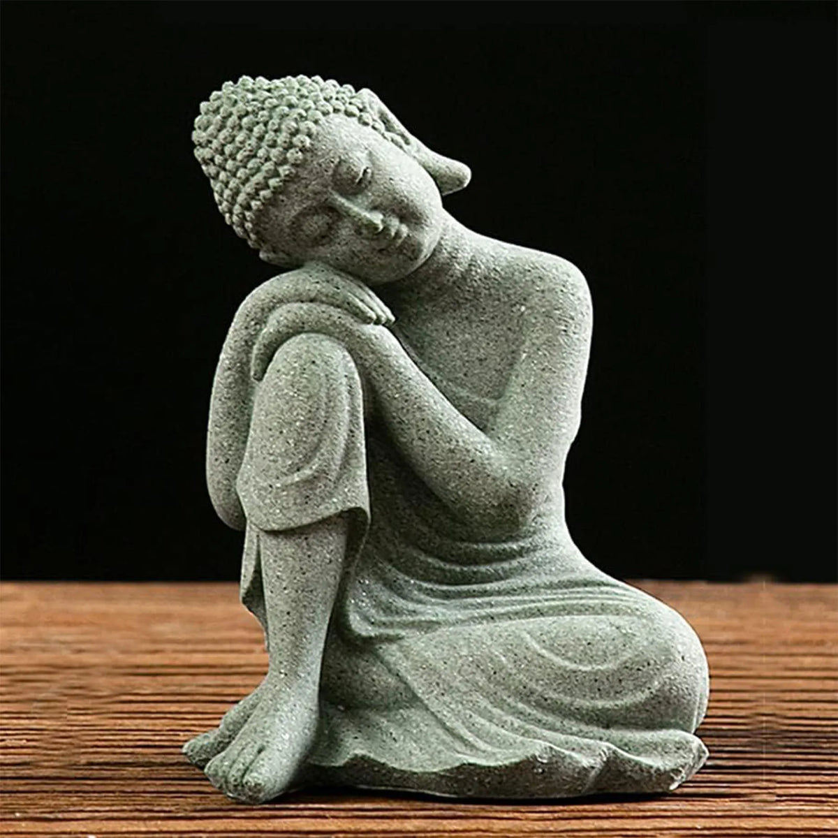 Meditating Buddha Stone Statue – Spiritual Home Décor & Gift