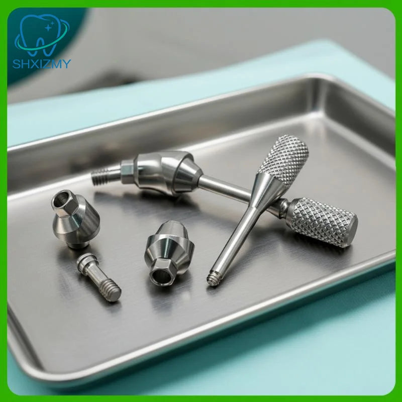 Dental Implant Bench Kit – Scanbody Titanium Multi-Unit Set