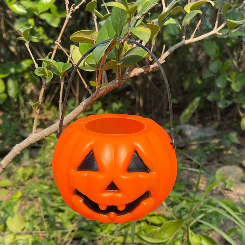 8-Pack Halloween Candy Buckets – Pumpkin Trick or Treat Pails