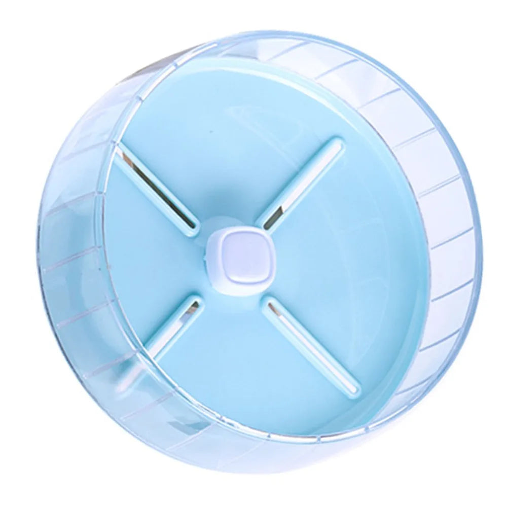 Silent Acrylic Hamster Exercise Wheel 20cm – Anti-Slip Design