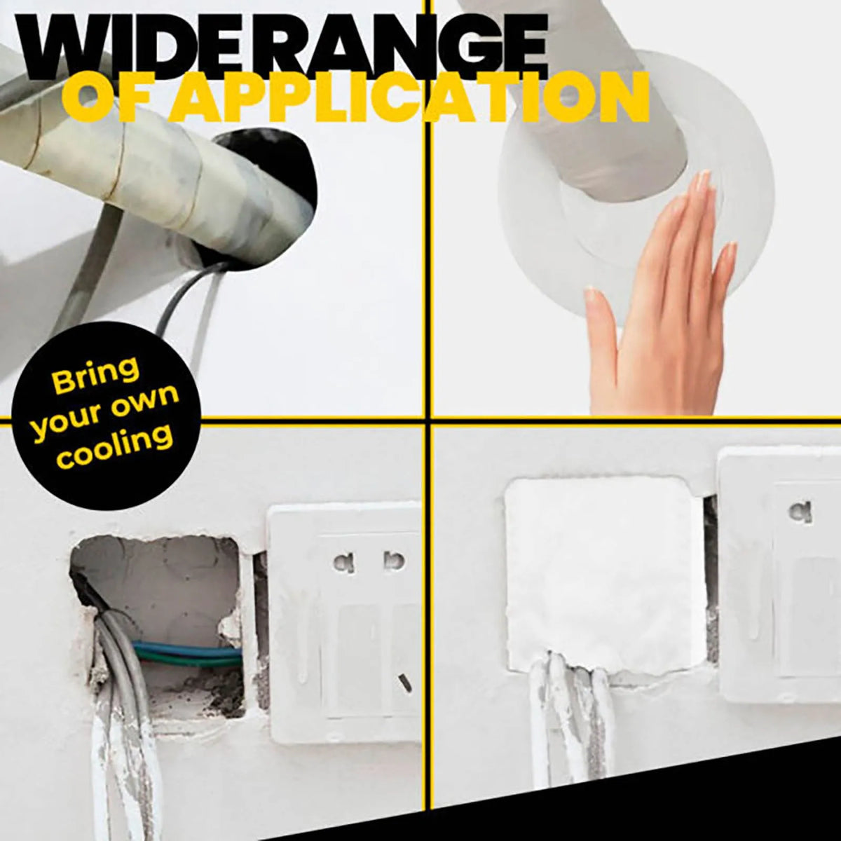 Waterproof Wall Hole Sealing Putty – Pipe & Tile Sealant