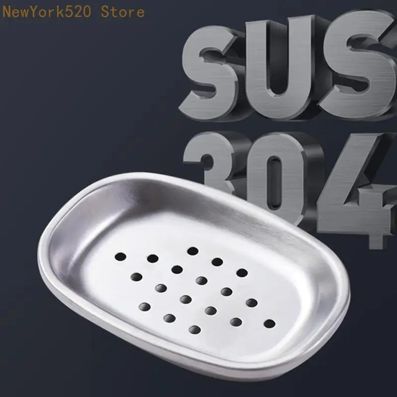 Double Layer Stainless Steel Soap Dish with Drainage – VIBE