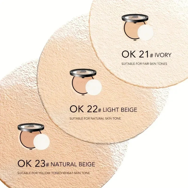 OREADEX Full Coverage Pressed Powder – Waterproof Oil Control