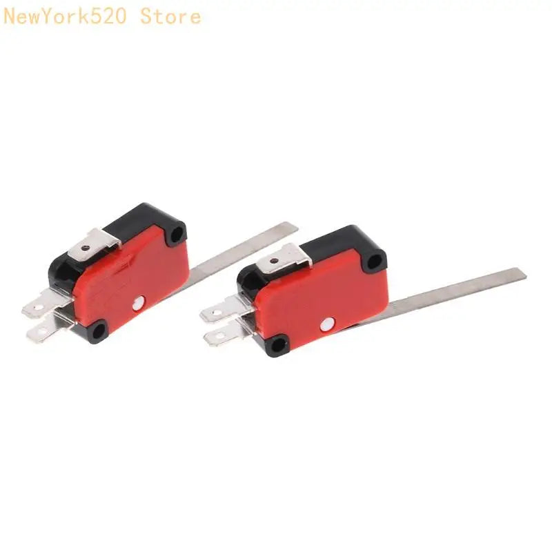 10-Pack V-153-1C25 SPDT Micro Limit Switches – Hinge Lever