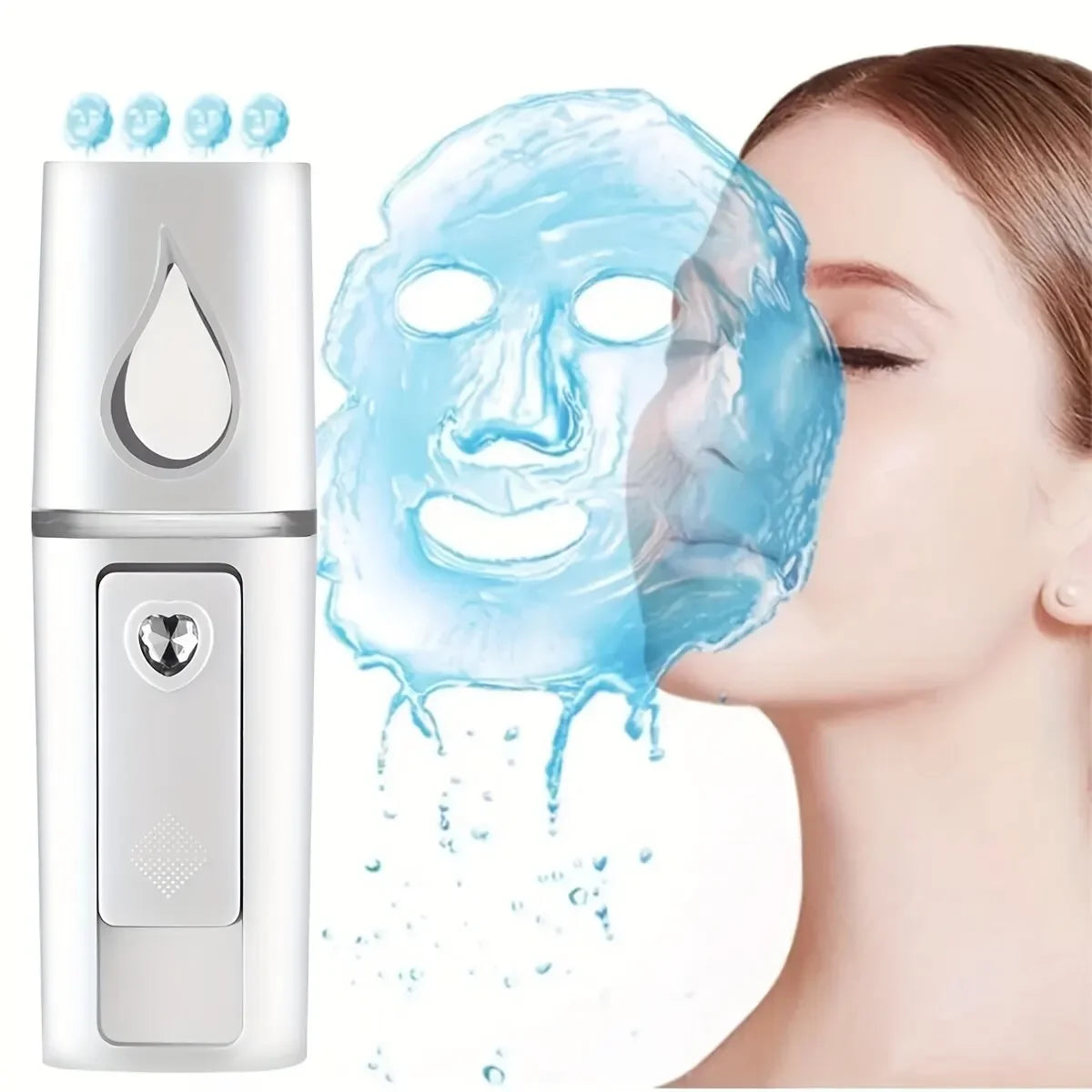 OREADEX Mini Nano Mist Facial Sprayer – Portable Skin Hydration
