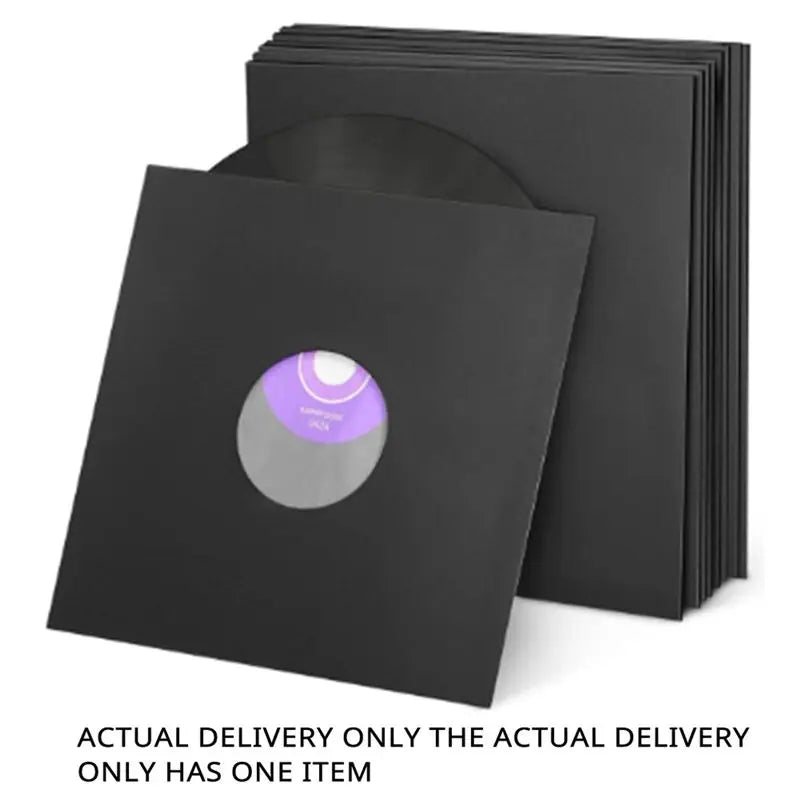 20-Pack Vinyl Record Protective Sleeves – Kraft Paper Storage