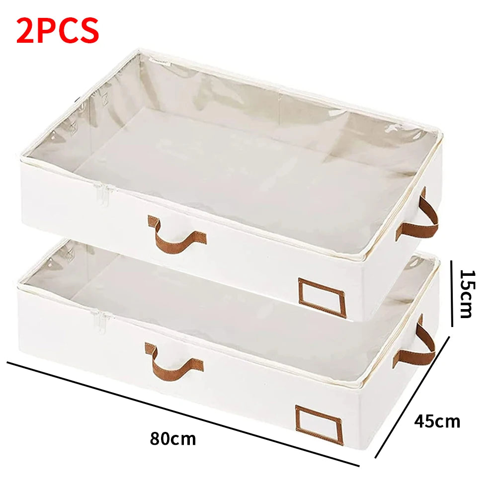 Dustproof Under Bed Storage Box | Non-Woven Organizer