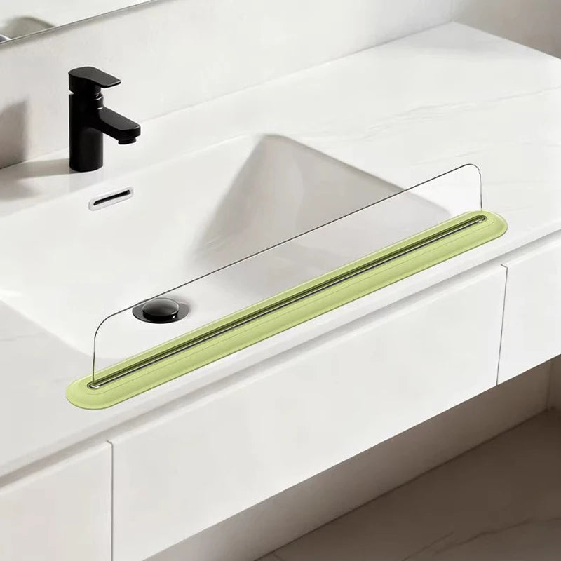 Silicone Sink Splash Guard Suction Cup Water Baffle Drain Filter