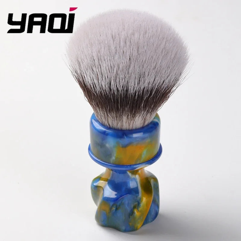 YAQI Starry Night 28mm Synthetic Wet Shaving Brush for Men