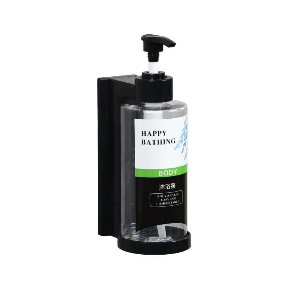 300ml Wall-Mounted Pump Dispenser Bottles for Shower – Amber