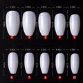 500pcs Press On Nail Tips – Coffin Ballet Full Cover False Nails