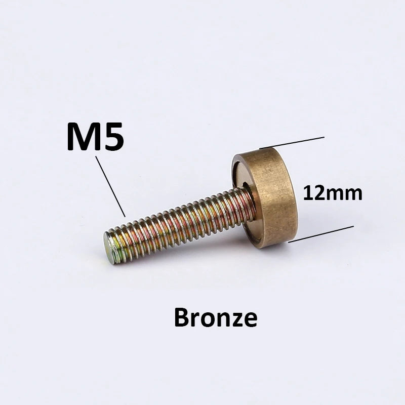 8-Pack Brass Decorative Screw Caps – Antique Copper Mirror Fix
