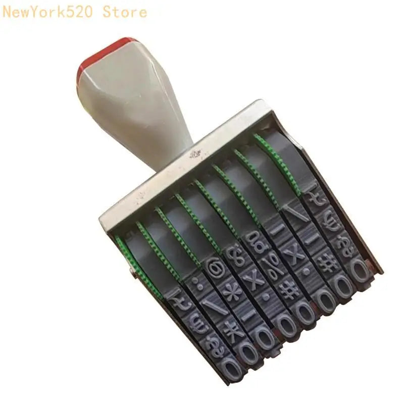 Adjustable 0-9 Rotating Number Stamp for Office & Business