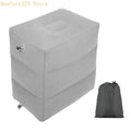 Inflatable Travel Foot Rest Pillow – Adjustable Height Cushion