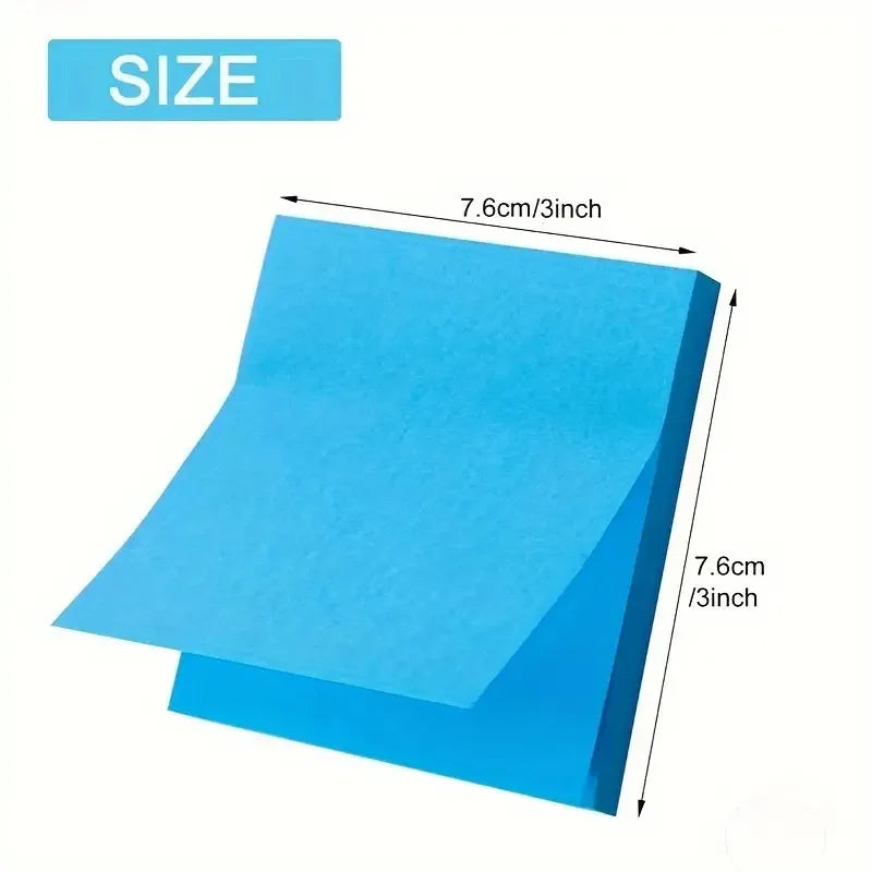300pc Neon Sticky Notes Self-Adhesive – Office, School & Home
